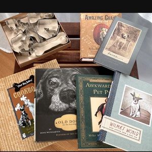 Attention Dog Lovers!! 6 Dog Focused Books & Treat Recipes & Cookie Cutters!